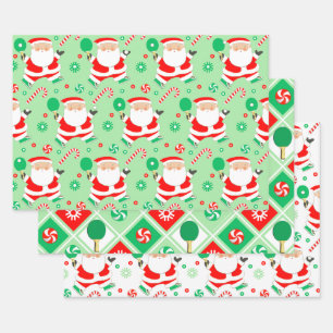 Table Tennis Ping-Pong Gift Wrapping Paper Sheet