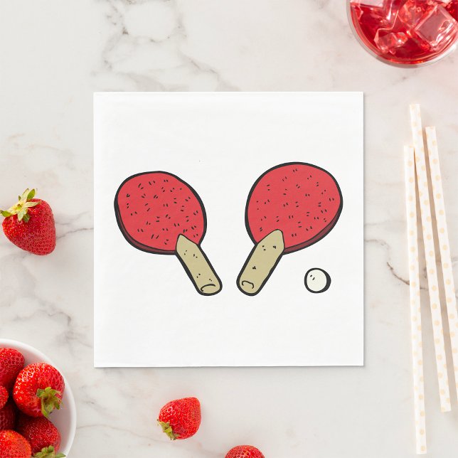 Table Tennis Ping Pong Napkin (Creator Uploaded)