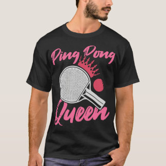 Table Tennis Ping Pong Player Club Outfit 8 T-Shirt