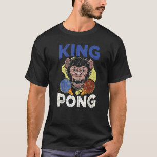 Table Tennis  Ping Pong Player Racket Science  1 T-Shirt
