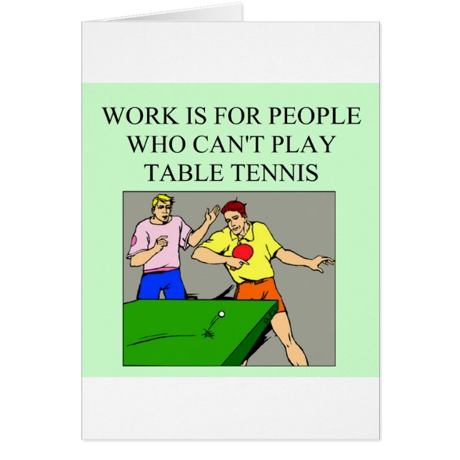 table tennis player (Front)