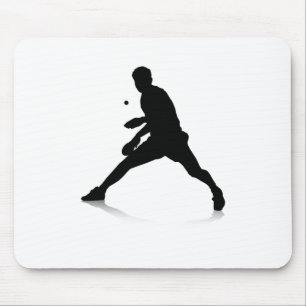 Table Tennis Player Mouse Mat
