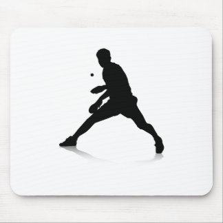Table Tennis Player Mouse Mat