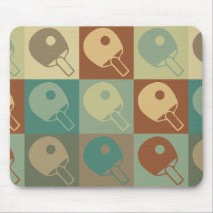 Table Tennis Pop Art Mouse Mat