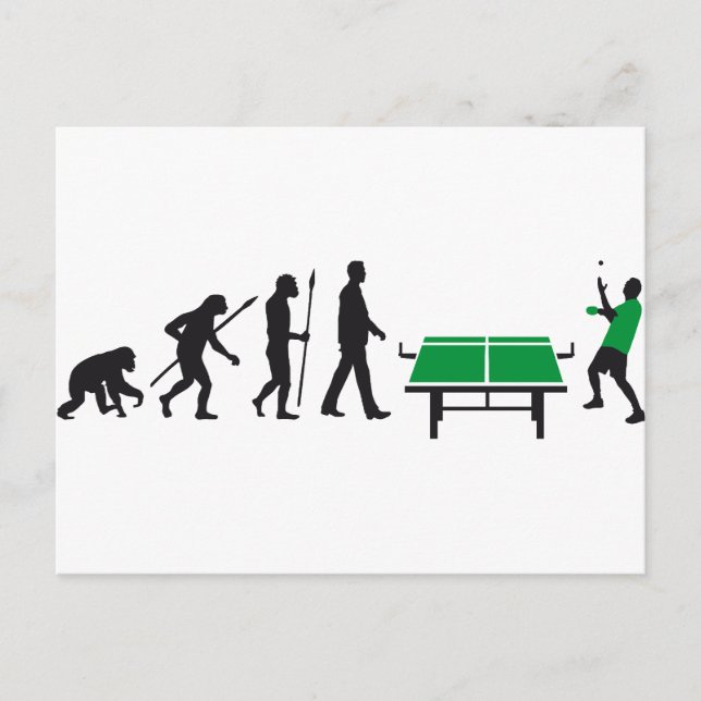 table tennis postcard (Front)