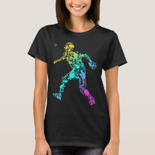 Table Tennis Sport Elements Table Tennis Player T-Shirt