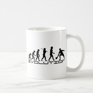 Table Tennis Sport Evolution Art Coffee Mug