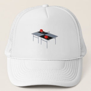 Table Tennis Table, Trucker Hat
