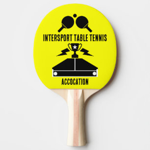 Table Tennis Tournament Ping Pong Paddle