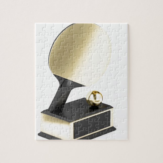 Table tennis trophy jigsaw puzzle (Vertical)