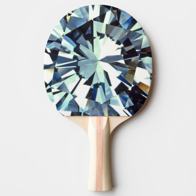 Table Tennis with Tiffany Ping Pong Paddle (Front)