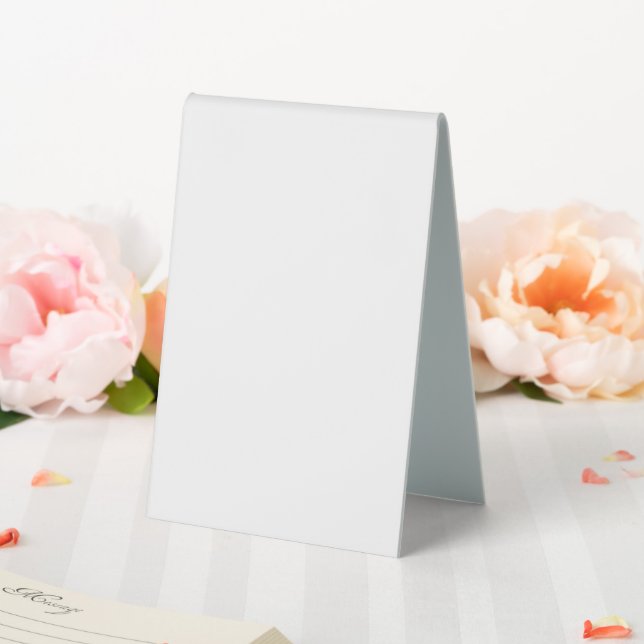 Table Tent Sign (In SItu (Wedding))