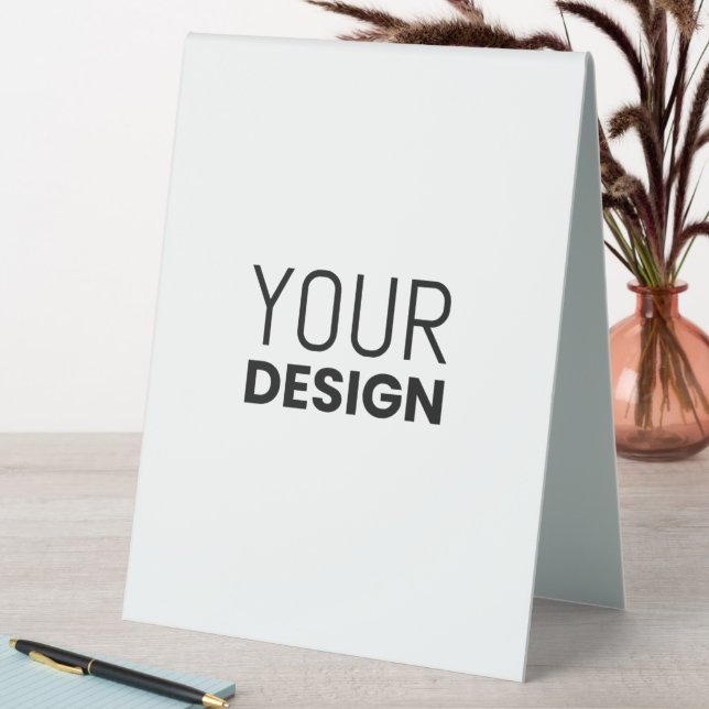 Table Tent Sign [+Other Sizes] (In SItu (Table))