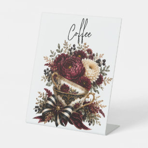 Table Top Design Pedestal Sign