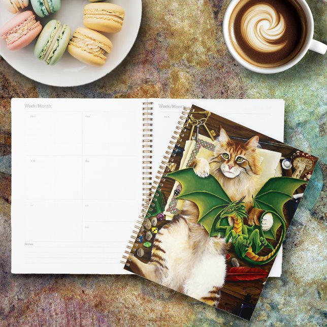 Table Top Gaming Dragon Cat Planner (Creator Uploaded)