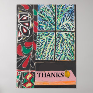 Table Under Window, after Matisse Poster