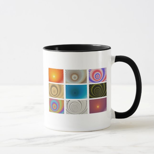 Tableau of Circles Mug (Right)