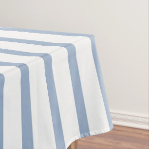 Tablecloth Blue & White Stripe