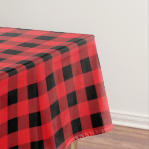 Tablecloth Christmas Buffalo Plaid