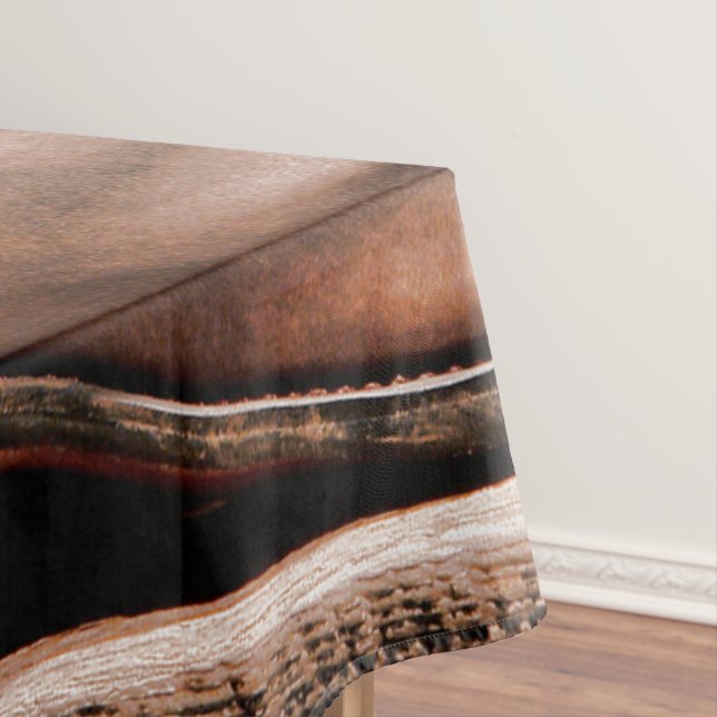 Tablecloth Cowboy Boots Barn Wood Rustic Country R (In Situ)