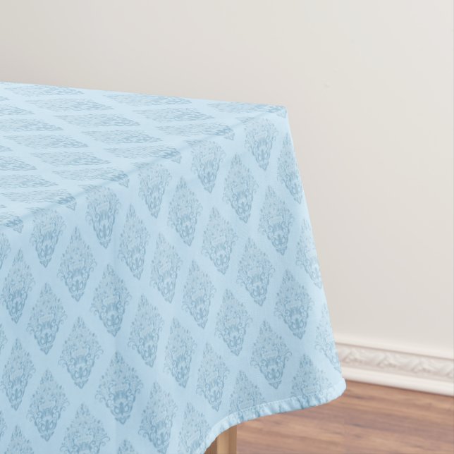 Tablecloth-Damask Print Tablecloth (In Situ)