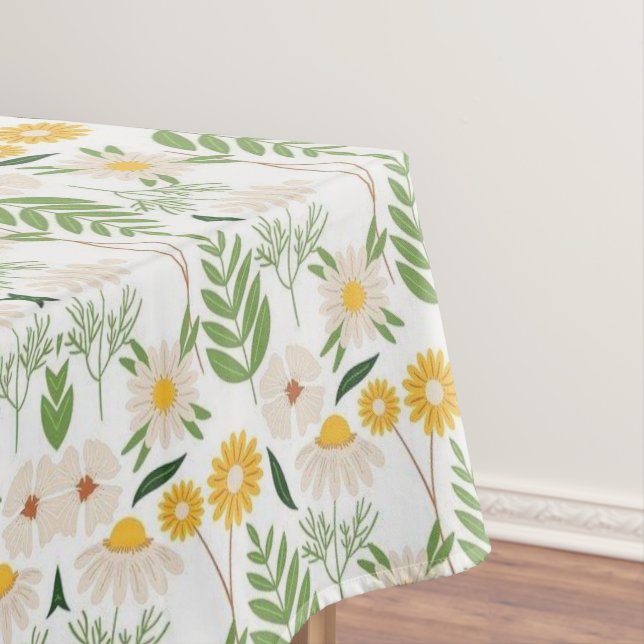 Tablecloth Floral Flowers (In Situ)