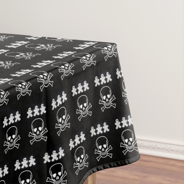 Tablecloth Halloween, Skull (In Situ)