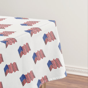 Tablecloth July 4th Patriotic Flag