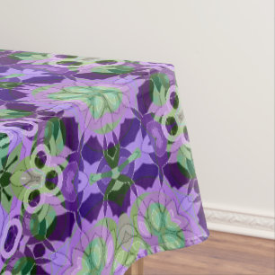 Tablecloth Mandala round pattern kaleidoscope retr