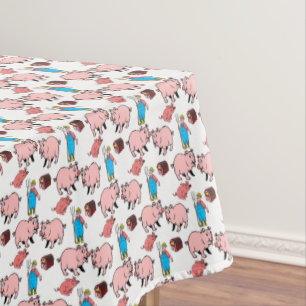 Tablecloth Pigs