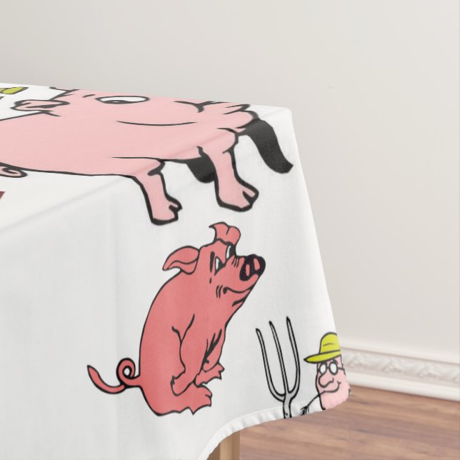 Tablecloth Pigs (In Situ)
