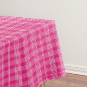Tablecloth Plaid Pink