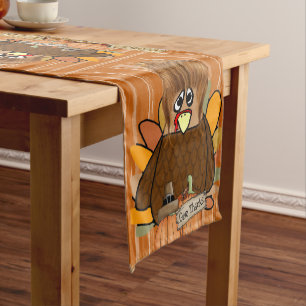 Tablecloth Runner Happy Thanksgiving Day
