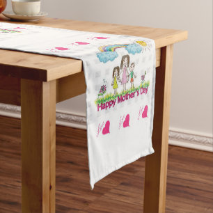 Tablecloth Runner Mother's Day