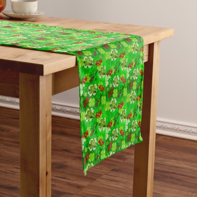 Tablecloth Runner St. Patrick's Day (In Situ)
