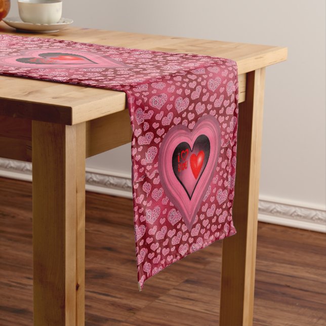 Tablecloth Runner Valentines (In Situ)