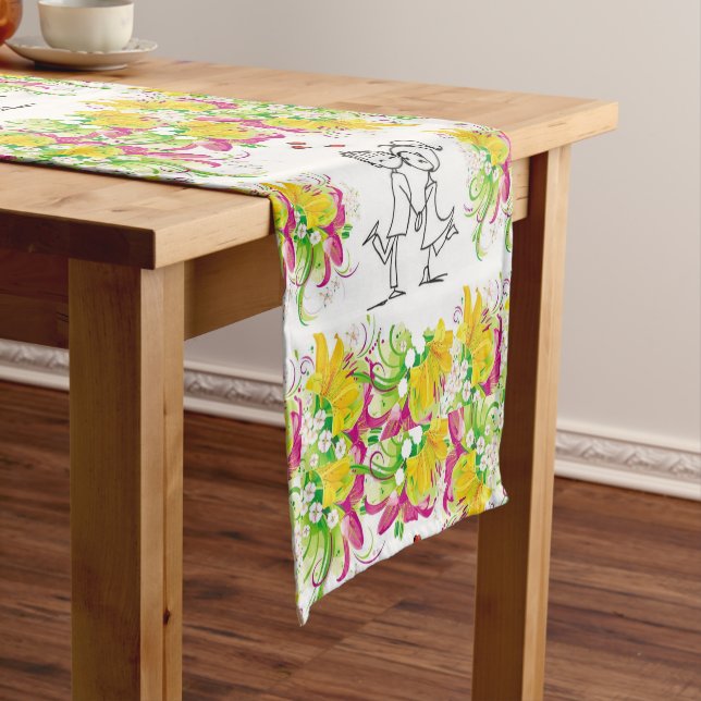 Tablecloth Runner Valentines (In Situ)