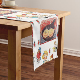 Tablecloth Runner Valentines