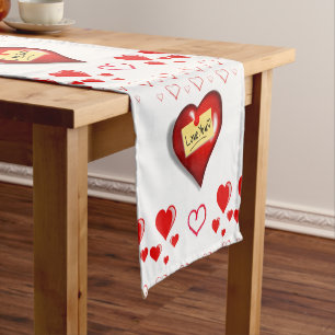 Tablecloth Runner Valentines