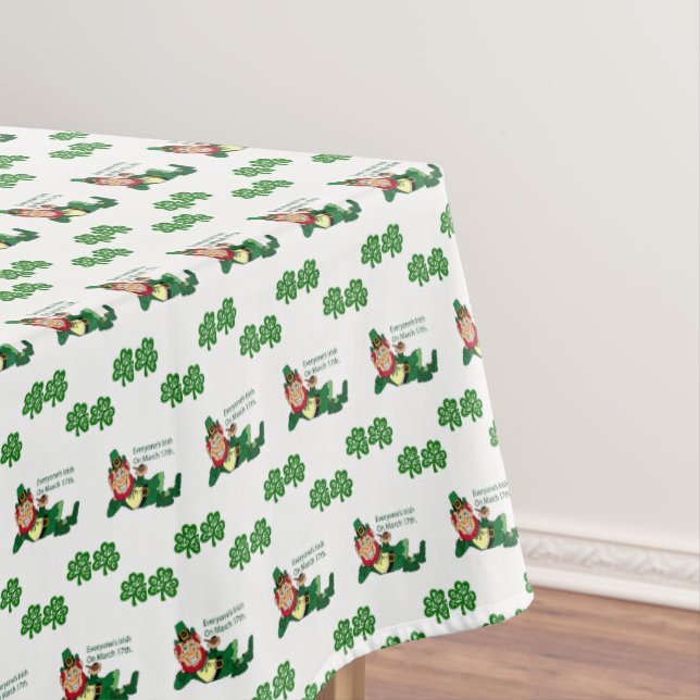 Tablecloth Saint Patrick's Day (In Situ)