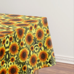 Tablecloth Sunflowers