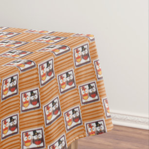 Tablecloth Thanksgiving Owl