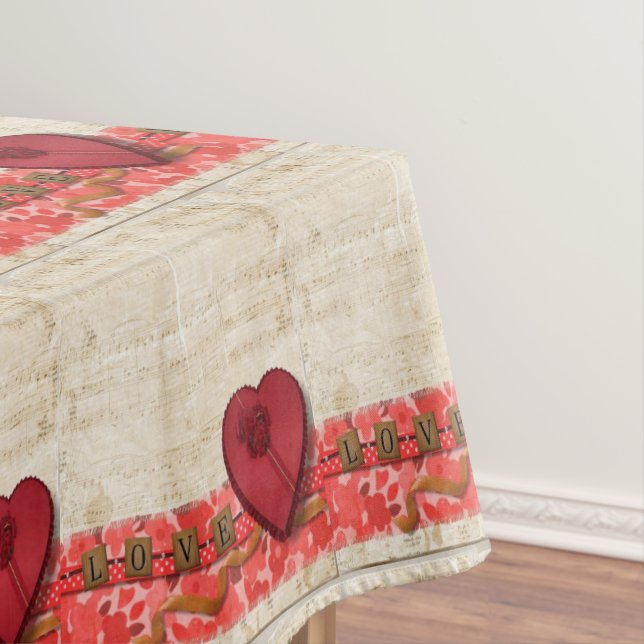 Tablecloth Valentine's Day (In Situ)