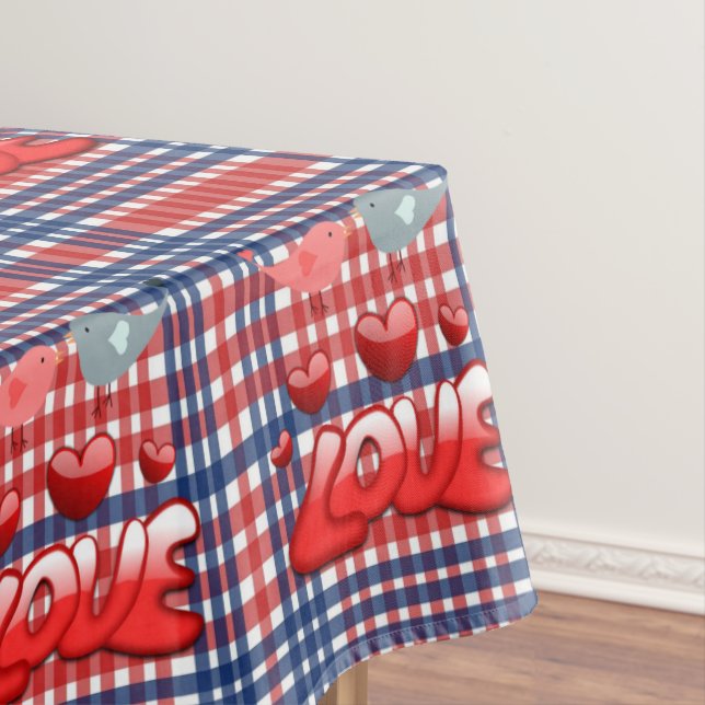 Tablecloth Valentine's Day Love (In Situ)