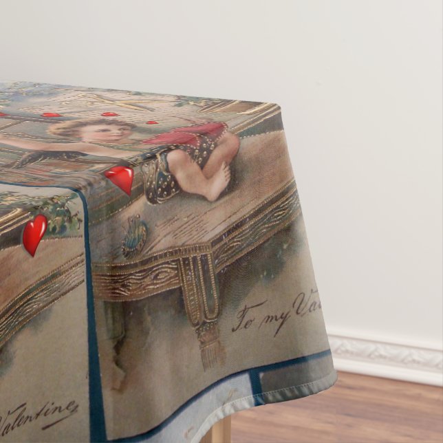 Tablecloth Valentine's Day Vintage (In Situ)