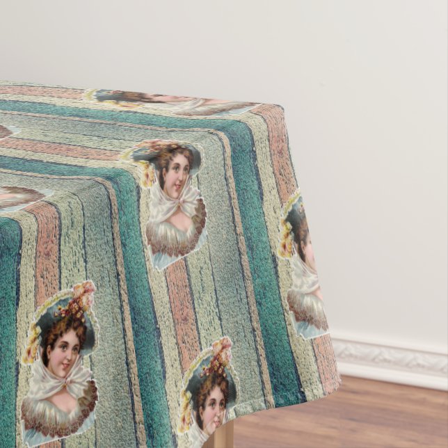 Tablecloth Victorian Lady (In Situ)