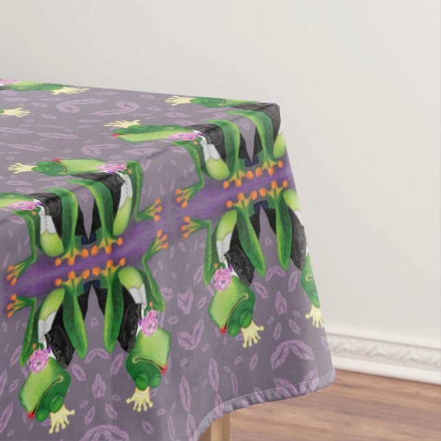 Tablecloth with Frog Prince - Kissy (In Situ)