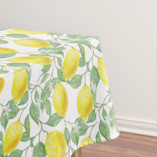 Tablecloth Yellow Lemons (In Situ)