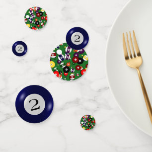 Tablefetti - Billiards and 2 Ball Confetti