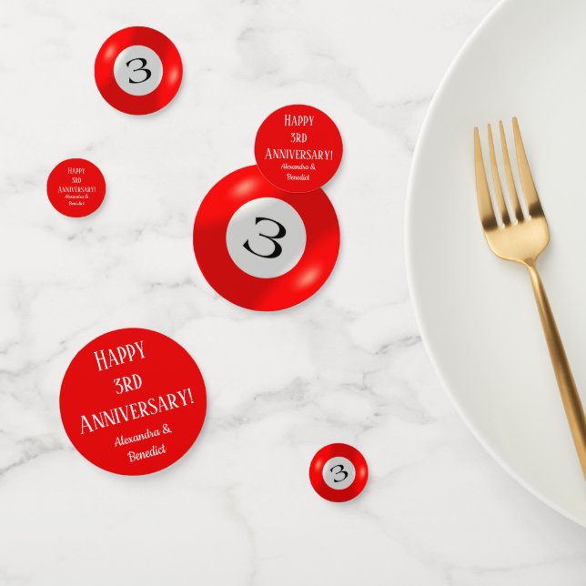 Tablefetti - Three Ball Confetti (Group)